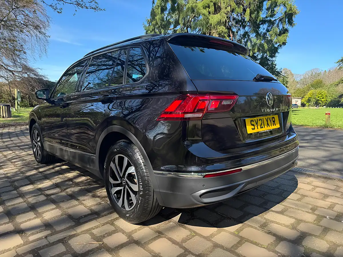 Used 2021 Volkswagen Tiguan Active Black - Interior and Exterior details 6