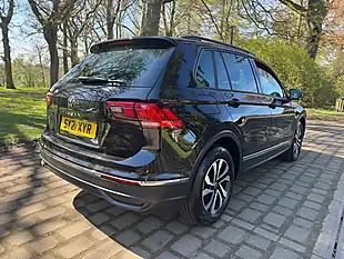 Used 2021 Volkswagen Tiguan Active Black - Interior and Exterior details 7