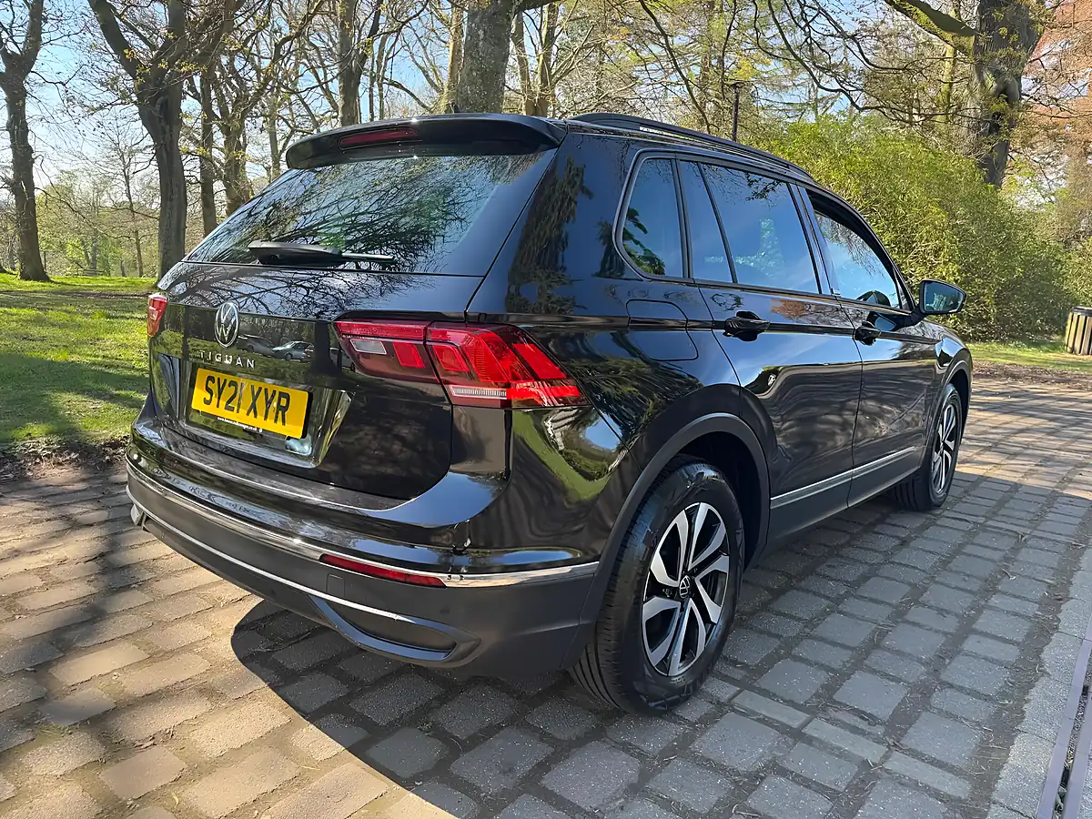Used 2021 Volkswagen Tiguan Active Black - Interior and Exterior details 7