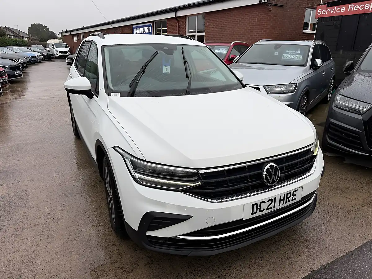 Used 2021 Volkswagen Tiguan Active White - Interior and Exterior details 2