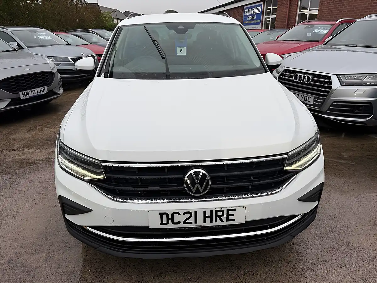 Used 2021 Volkswagen Tiguan Active White - Interior and Exterior details 3