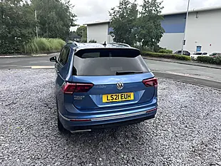Used 2021 Volkswagen Tiguan Allspace R-Line Tech Blue - Interior and Exterior details 7