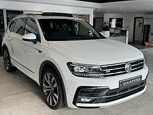 Used 2021 Volkswagen Tiguan Allspace R-Line Tech White - Interior and Exterior details 14