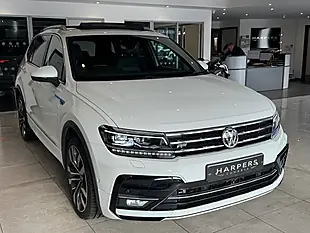 Used 2021 Volkswagen Tiguan Allspace R-Line Tech White - Interior and Exterior details 15