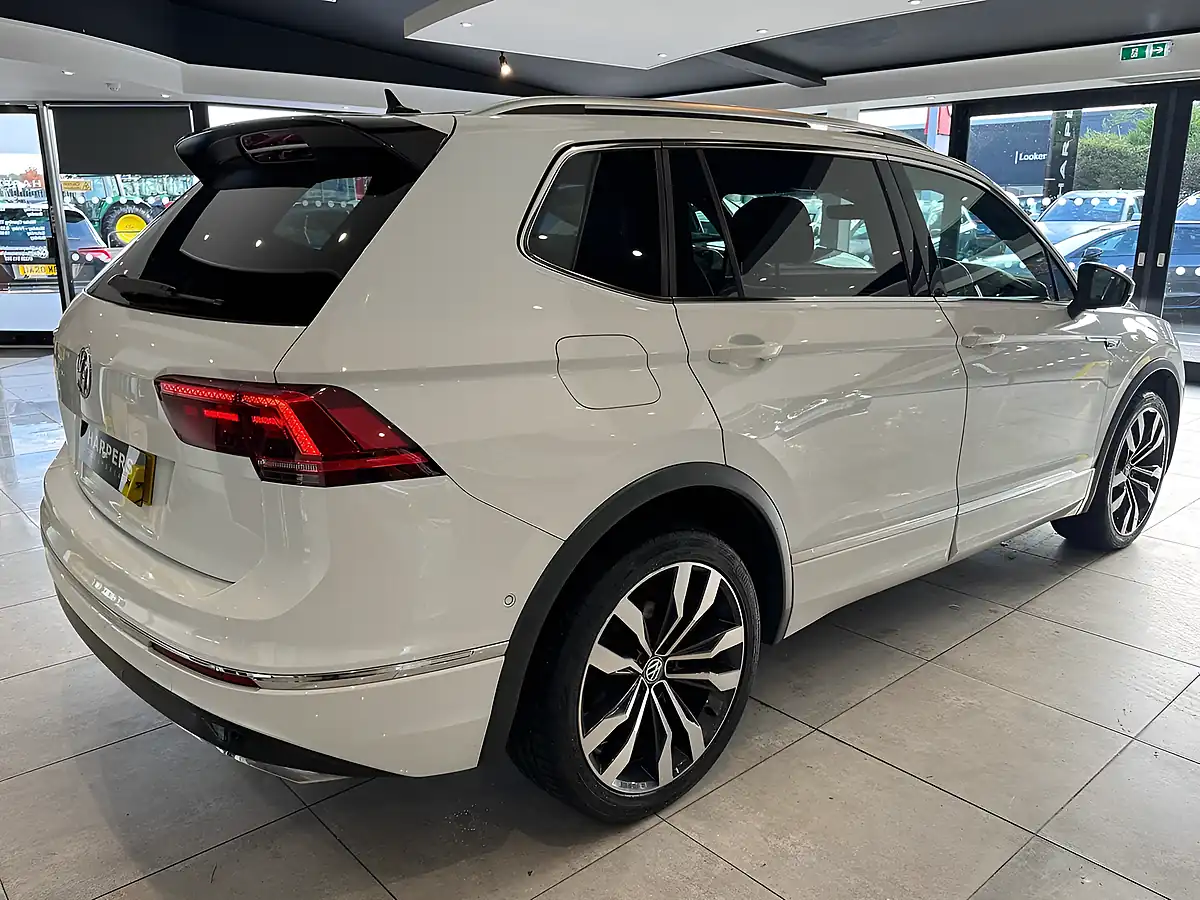 Used 2021 Volkswagen Tiguan Allspace R-Line Tech White - Interior and Exterior details 20
