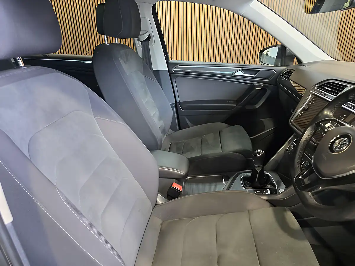 Used 2021 Volkswagen Tiguan Allspace Sel Black - Interior and Exterior details 12