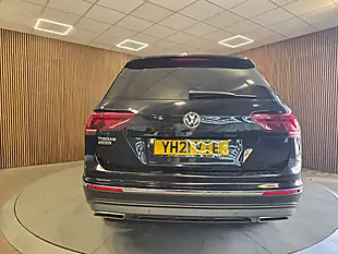 Used 2021 Volkswagen Tiguan Allspace Sel Black - Interior and Exterior details 7