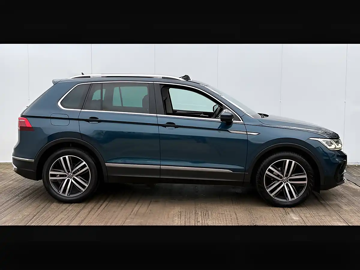 Used 2021 Volkswagen Tiguan Elegance Nightshade Blue - Interior and Exterior details 2