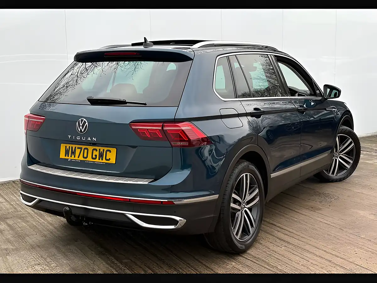 Used 2021 Volkswagen Tiguan Elegance Nightshade Blue - Interior and Exterior details 3