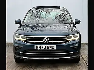 Used 2021 Volkswagen Tiguan Elegance Nightshade Blue - Interior and Exterior details 4