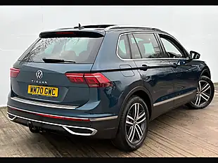 Used 2021 Volkswagen Tiguan Elegance Nightshade Blue - Interior and Exterior details 5