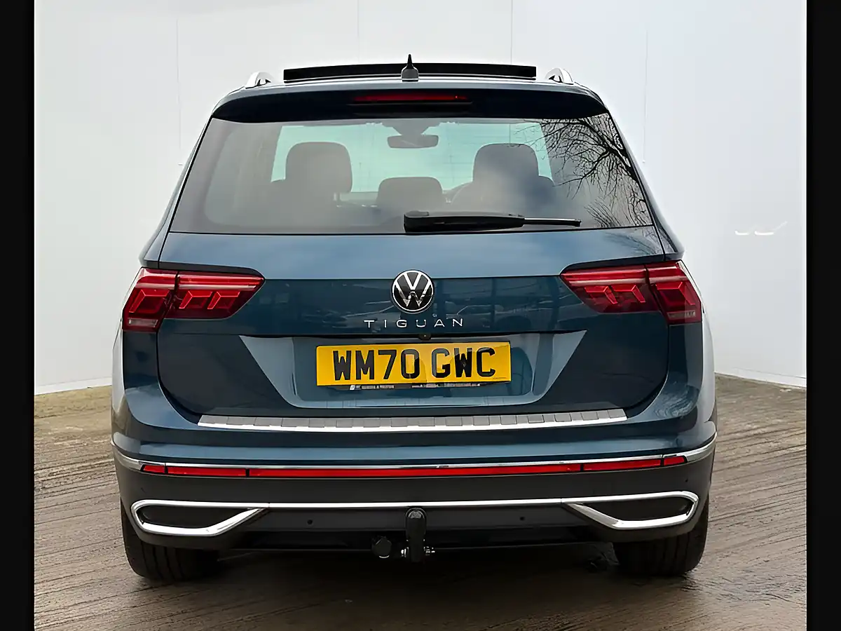 Used 2021 Volkswagen Tiguan Elegance Nightshade Blue - Interior and Exterior details 6