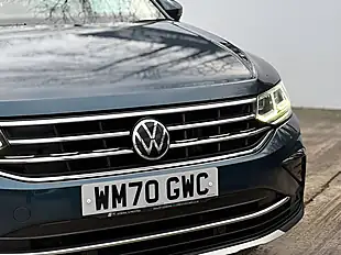 Used 2021 Volkswagen Tiguan Elegance Nightshade Blue - Interior and Exterior details 7