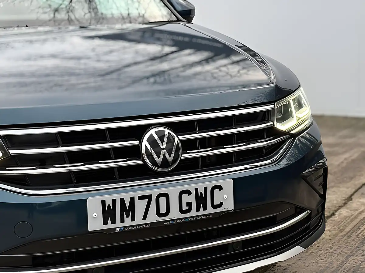 Used 2021 Volkswagen Tiguan Elegance Nightshade Blue - Interior and Exterior details 7