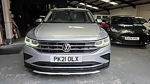 Used 2021 Volkswagen Tiguan Elegance Silver - Interior and Exterior details 2