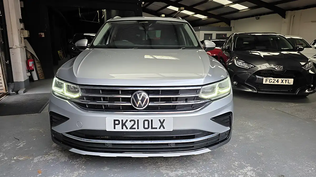 Used 2021 Volkswagen Tiguan Elegance Silver - Interior and Exterior details 2