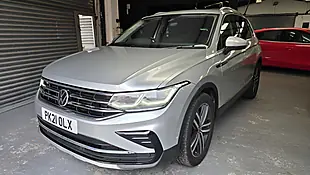 Used 2021 Volkswagen Tiguan Elegance Silver - Interior and Exterior details 3