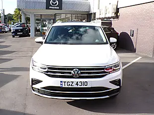 Used 2021 Volkswagen Tiguan Elegance White - Interior and Exterior details 4