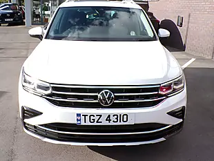 Used 2021 Volkswagen Tiguan Elegance White - Interior and Exterior details 5