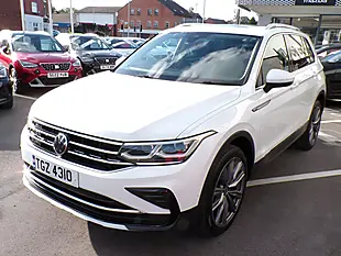 Used 2021 Volkswagen Tiguan Elegance White - Interior and Exterior details 6