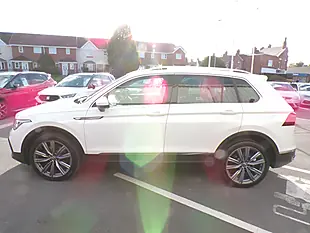 Used 2021 Volkswagen Tiguan Elegance White - Interior and Exterior details 7