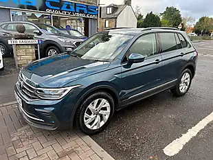 Used 2021 Volkswagen Tiguan Life Blue - Interior and Exterior details 2