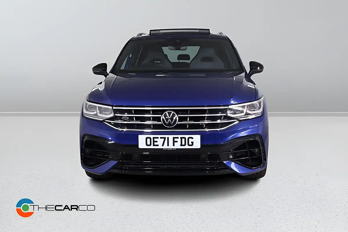 Used 2021 Volkswagen Tiguan R Blue - Interior and Exterior details 3