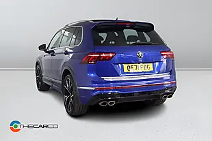 Used 2021 Volkswagen Tiguan R Blue - Interior and Exterior details 6