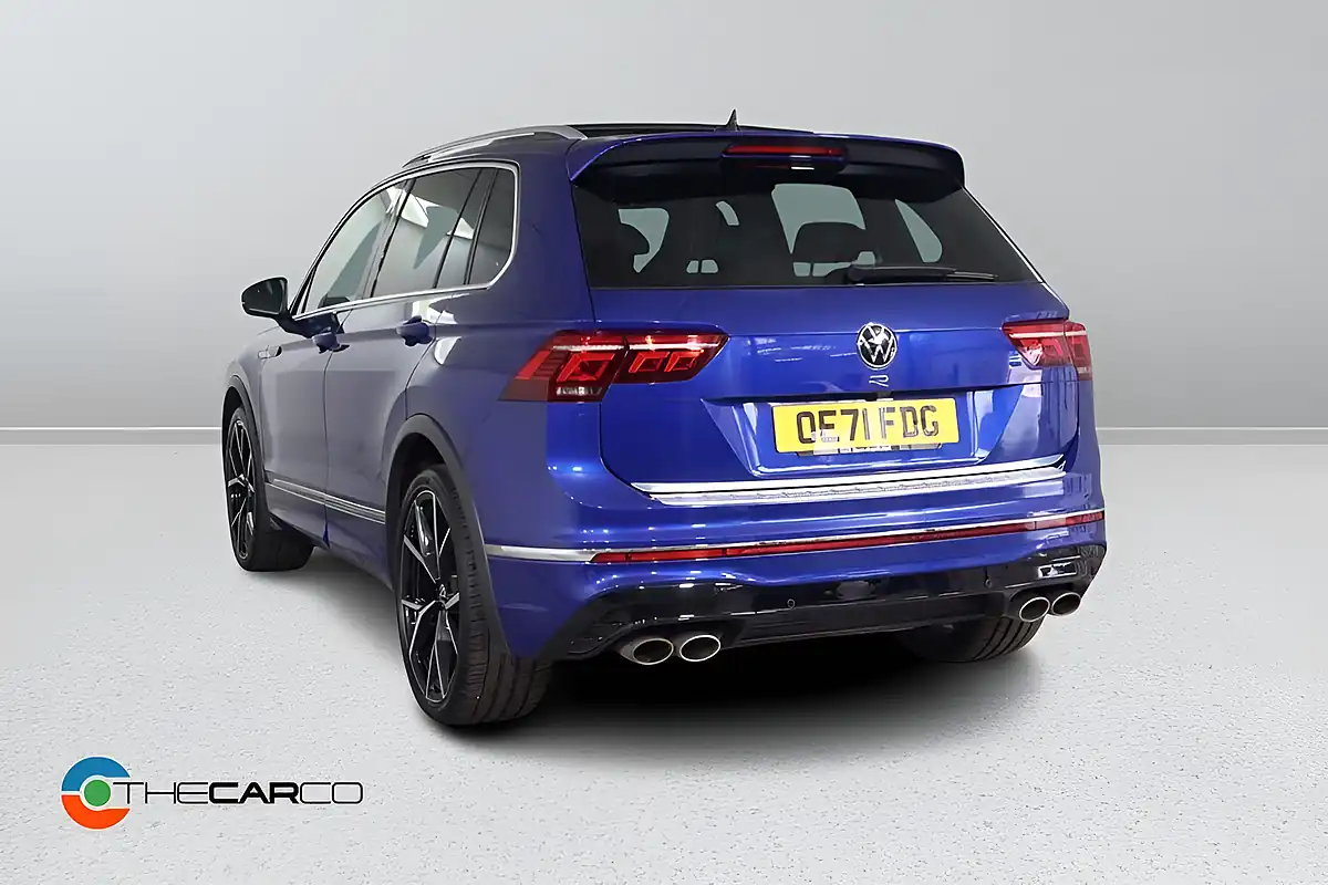 Used 2021 Volkswagen Tiguan R Blue - Interior and Exterior details 6