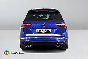 Used 2021 Volkswagen Tiguan R Blue - Interior and Exterior details 8