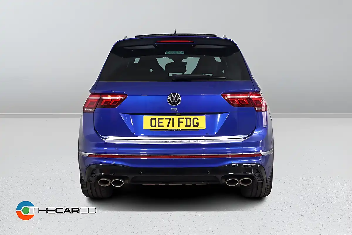 Used 2021 Volkswagen Tiguan R Blue - Interior and Exterior details 8