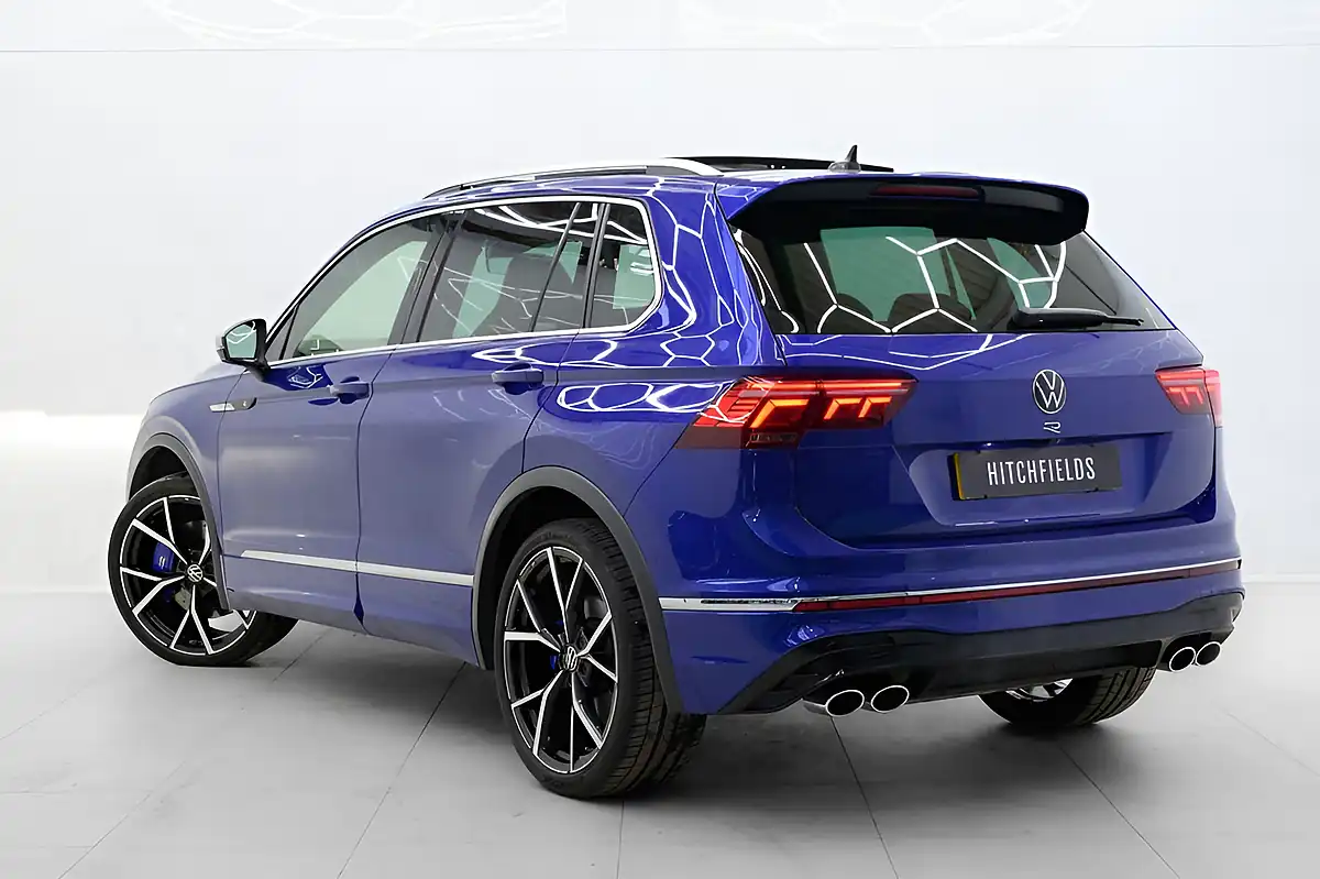 Used 2021 Volkswagen Tiguan R Blue - Interior and Exterior details 13