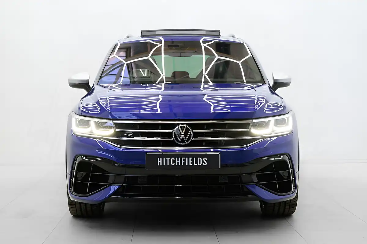 Used 2021 Volkswagen Tiguan R Blue - Interior and Exterior details 3