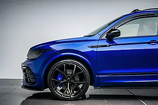 Used 2021 Volkswagen Tiguan R Lapiz Blue - Interior and Exterior details 11