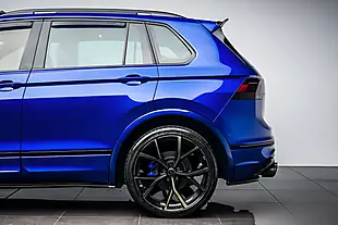 Used 2021 Volkswagen Tiguan R Lapiz Blue - Interior and Exterior details 12