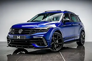 Used 2021 Volkswagen Tiguan R Lapiz Blue - Interior and Exterior details 4