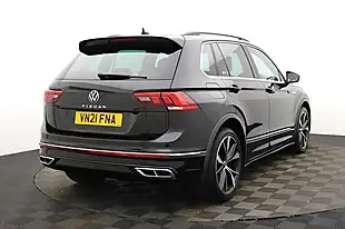 Used 2021 Volkswagen Tiguan R-Line Black - Interior and Exterior details 3