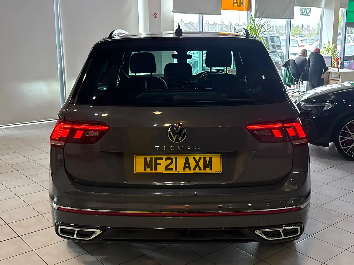 Used 2021 Volkswagen Tiguan R-Line Grey - Interior and Exterior details 10