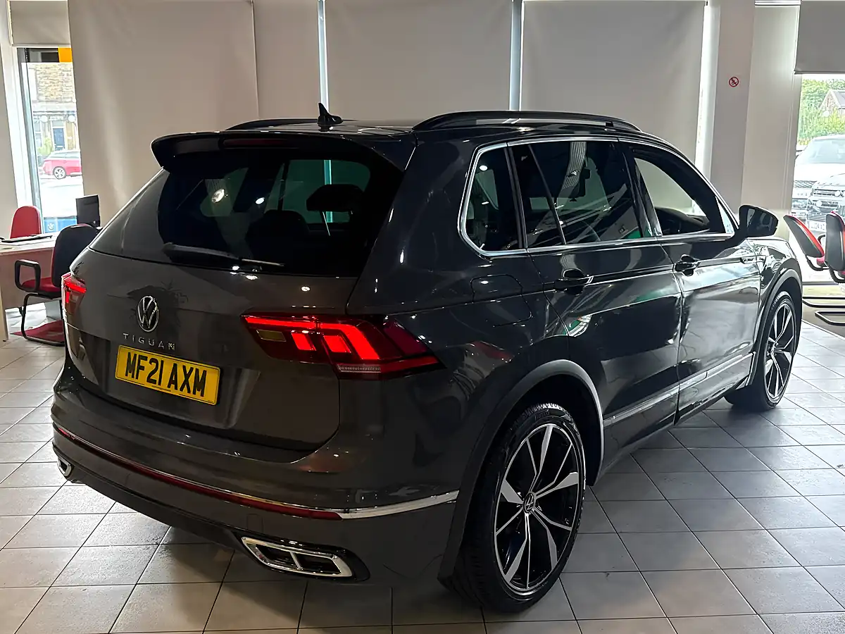 Used 2021 Volkswagen Tiguan R-Line Grey - Interior and Exterior details 11