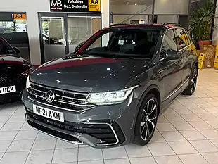 Used 2021 Volkswagen Tiguan R-Line Grey - Interior and Exterior details 6