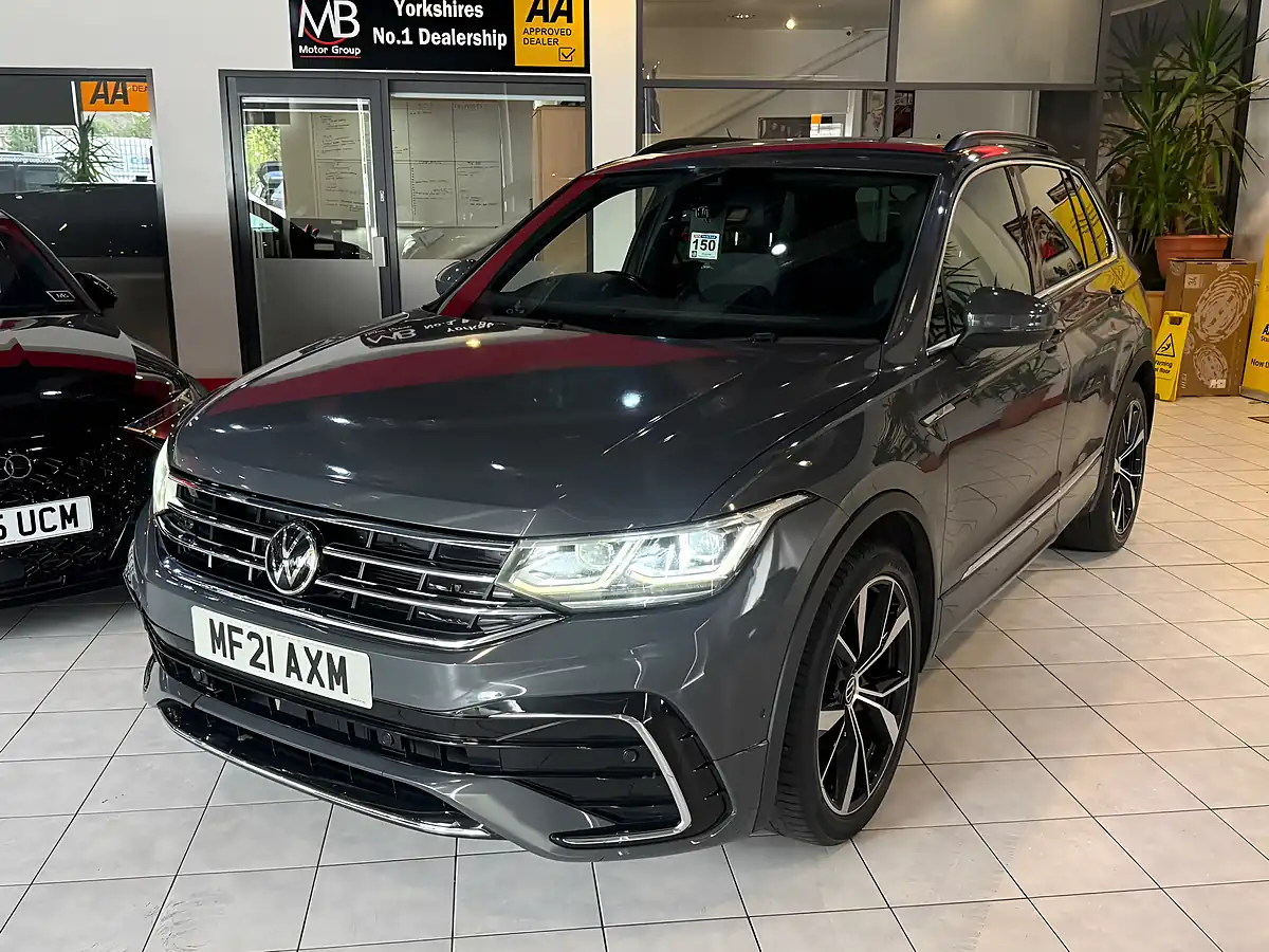 Used 2021 Volkswagen Tiguan R-Line Grey - Interior and Exterior details 6