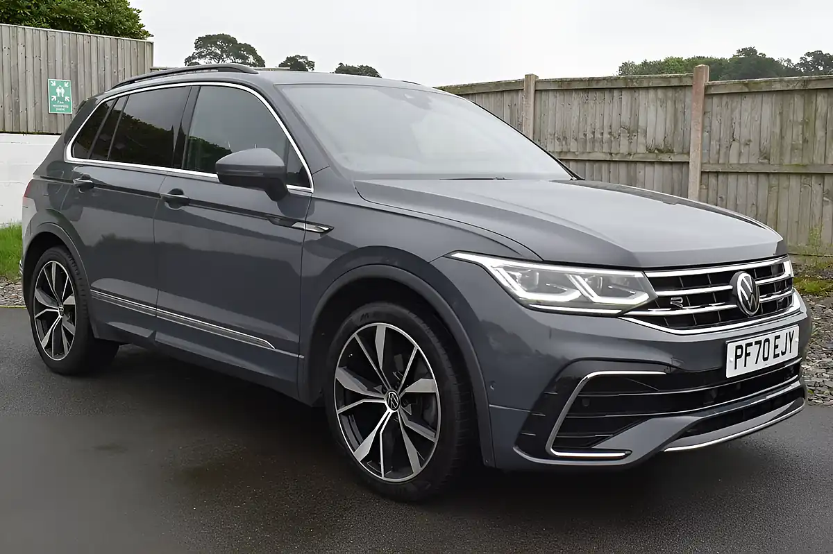 Used 2021 Volkswagen Tiguan R-Line Grey - Interior and Exterior details 4
