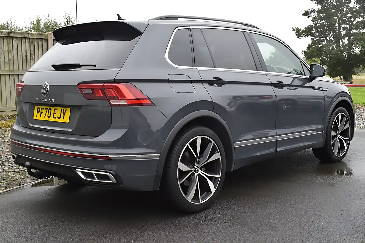 Used 2021 Volkswagen Tiguan R-Line Grey - Interior and Exterior details 6
