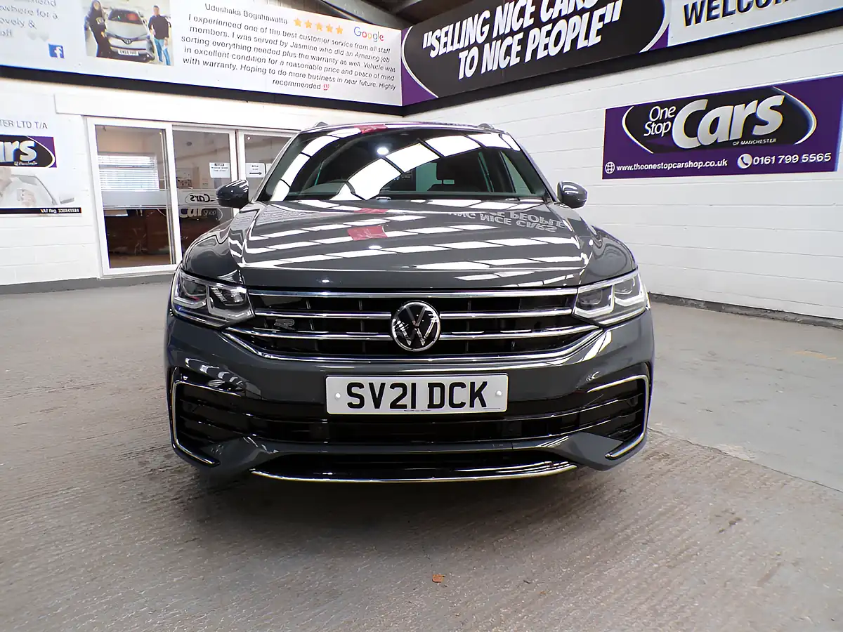 Used 2021 Volkswagen Tiguan R-Line Grey - Interior and Exterior details 3