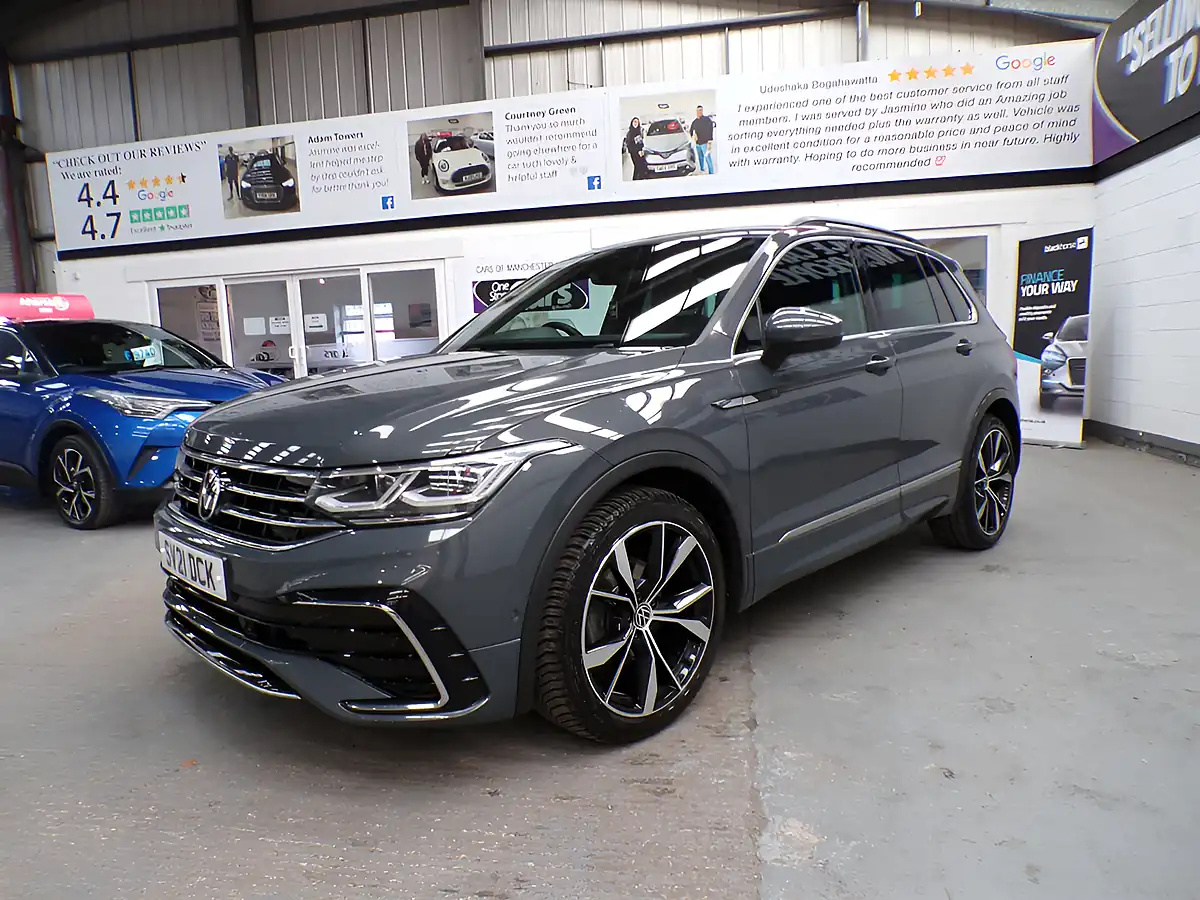 Used 2021 Volkswagen Tiguan R-Line Grey - Interior and Exterior details 4