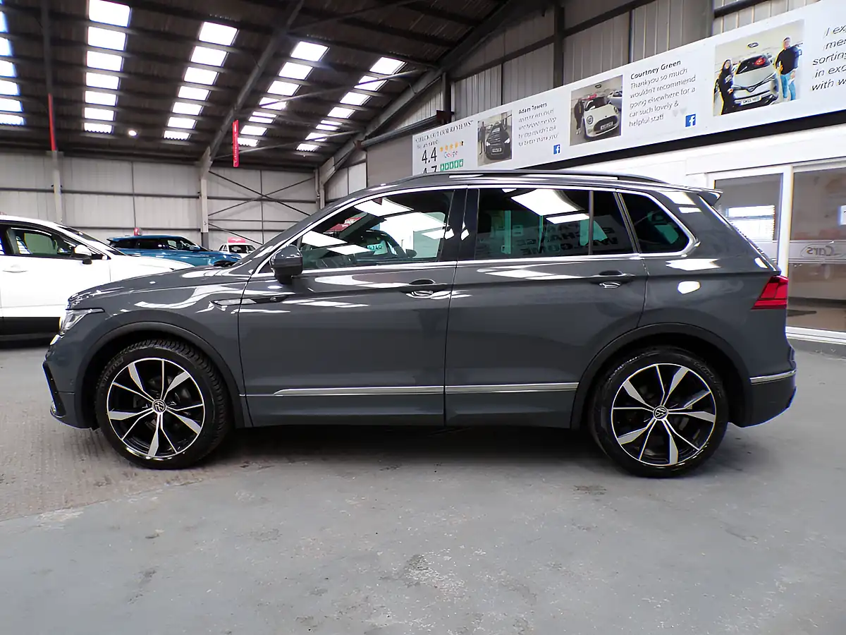 Used 2021 Volkswagen Tiguan R-Line Grey - Interior and Exterior details 5