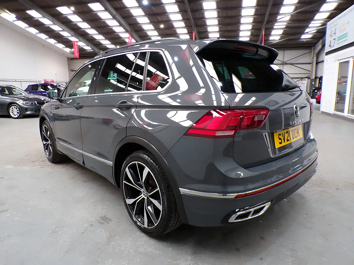 Used 2021 Volkswagen Tiguan R-Line Grey - Interior and Exterior details 6