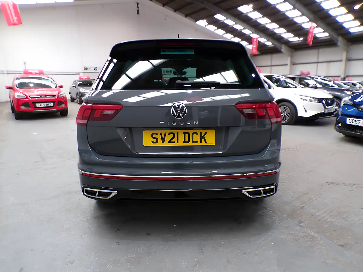 Used 2021 Volkswagen Tiguan R-Line Grey - Interior and Exterior details 7