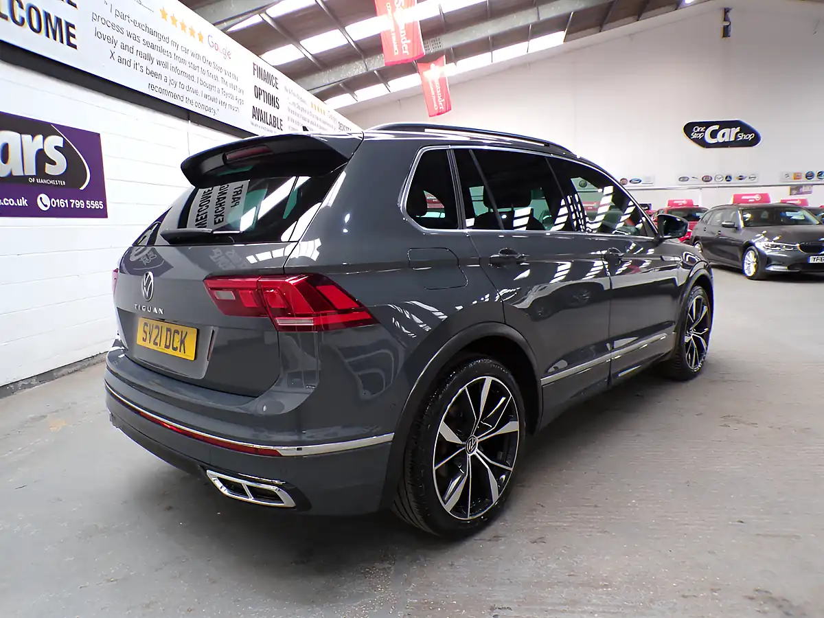 Used 2021 Volkswagen Tiguan R-Line Grey - Interior and Exterior details 8