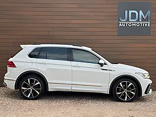 Used 2021 Volkswagen Tiguan R-Line Oryx White - Interior and Exterior details 2